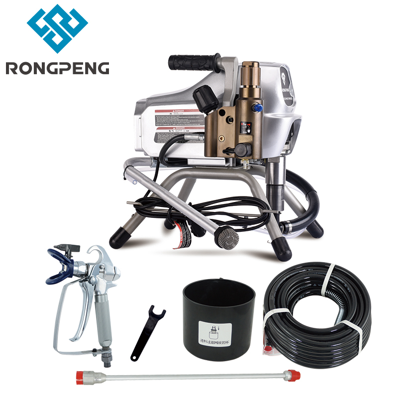 Buy Wholesale China Rongpeng 821 Wall Paint Machine Latex Paint Gun High  Pressure Airless Paint Gun Tips Electric Sprayer Accessories Switch Tip & Airless  Spray Gun at USD 31